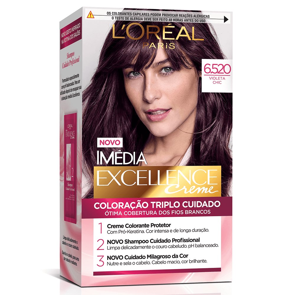 Imédia Excellence Cor 6.520 Violeta Chic I L'Oréal